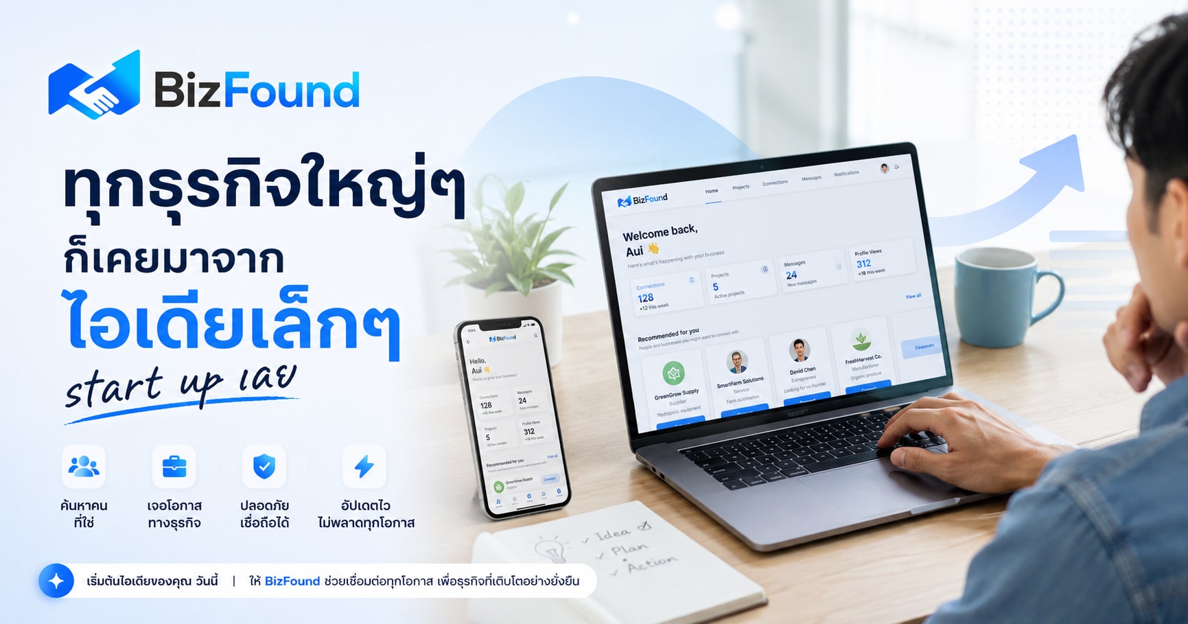 ทุกธุรกิจใหญ่เคยมาจากไอเดียเล็ก ๆ Start Up เลย